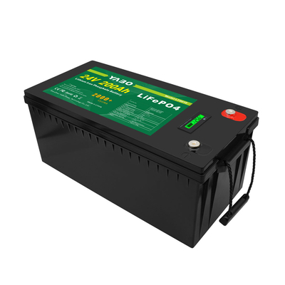 25.6 V Lifepo4 ব্যাটারি প্যাক 24V 200Ah লিথিয়াম আয়ন স্টোরেজ এনার্জি সিস্টেম ডিপ সাইকেলের জন্য