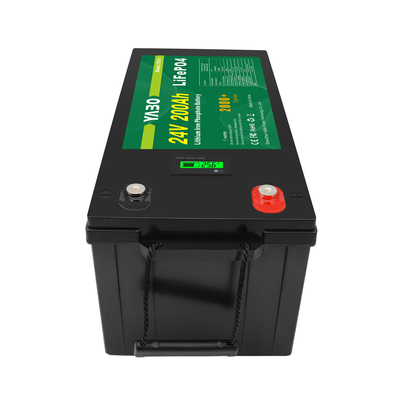 25.6 V Lifepo4 ব্যাটারি প্যাক 24V 200Ah লিথিয়াম আয়ন স্টোরেজ এনার্জি সিস্টেম ডিপ সাইকেলের জন্য