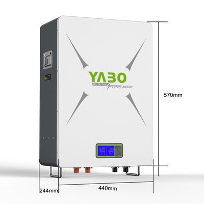 বিগ ব্যাটারি 24v Lifepo4 পাওয়ারওয়াল 48v 100Ah 150Ah 200Ah 230Ah