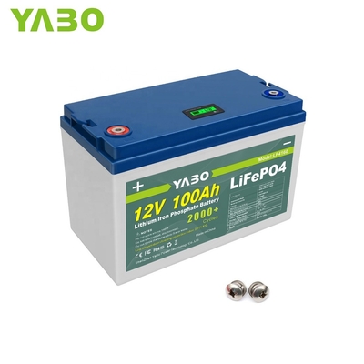 12v 100ah লিথিয়াম আয়রন লাইফপো4 ব্যাটারি বিএমএস এনার্জি সোলার কন্ট্রোল 12V