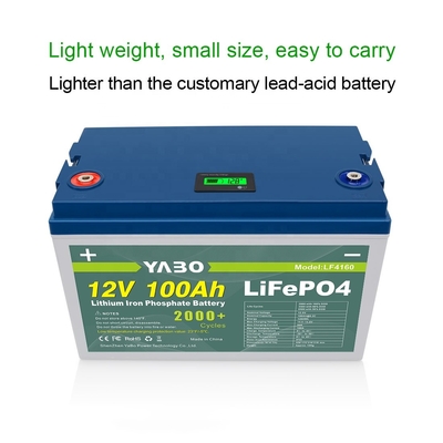 12v 100ah লিথিয়াম আয়রন লাইফপো4 ব্যাটারি বিএমএস এনার্জি সোলার কন্ট্রোল 12V