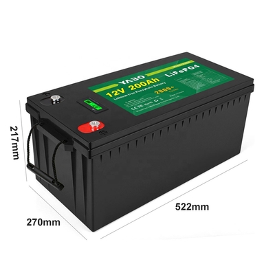 24V 36V 48V 12V Lifepo4 ব্যাটারি 12v 200ah ইয়ট সোলার স্টোরেজ ইউপিএস