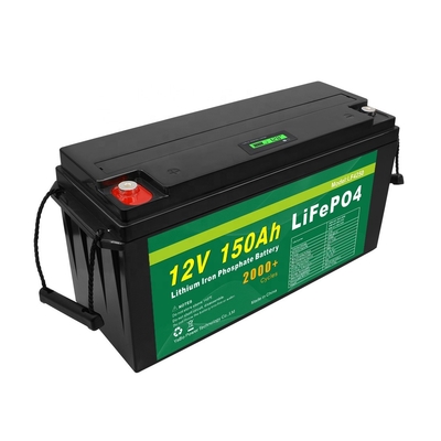 আপ ডিপ সাইকেল রিচার্জেবলের জন্য 150Ah 12v Lifepo4 ব্যাটারি