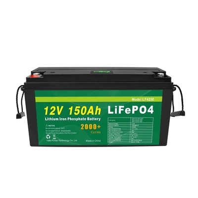 আপ ডিপ সাইকেল রিচার্জেবলের জন্য 150Ah 12v Lifepo4 ব্যাটারি