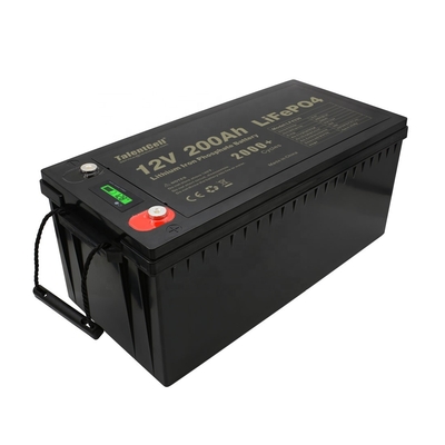 সৌর ইউপিএসের জন্য lifepo4 12v 200ah লিথিয়াম আয়রন ফসফেট ব্যাটারি প্যাক