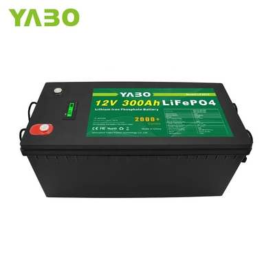 300ah 12v Lifepo4 ব্যাটারি Bms রিচার্জেবল ডিপ সাইকেল
