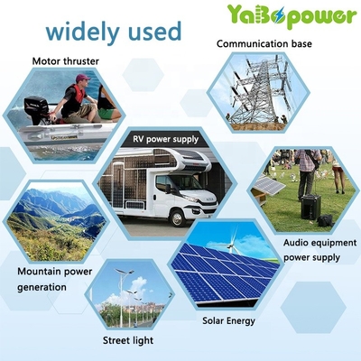 300ah 12v Lifepo4 ব্যাটারি Bms রিচার্জেবল ডিপ সাইকেল