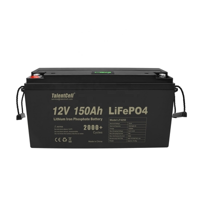 লিথিয়াম আয়রন ফসফেট ব্যাটারি 150ah lifepo4 সেল 12v LED ডিসপ্লে