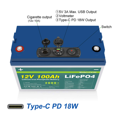 24V 36V 48V 72V 12v 100ah Lifepo4 ব্যাটারি প্যাক বিল্ট-ইন BMS লিড অ্যাসিড লিথিয়াম আয়রন