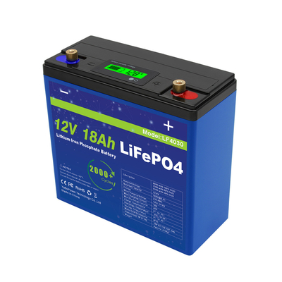 10ah 15ah 18ah 22ah Lifepo4 রিচার্জেবল ব্যাটারি 12v Lifepo4 ইবাইকের ব্যাটারি