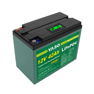 সোলার ম্যানেজমেন্ট সিস্টেমের জন্য 12V 40Ah Lifepo4 রিচার্জেবল ব্যাটারি সেল