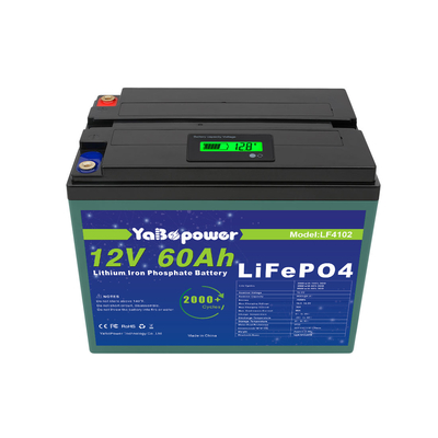 ডিপ সাইকেল Lifepo4 ব্যাটারি 72v 60ah 12v 60ah 40ah 80ah সৌরজগত