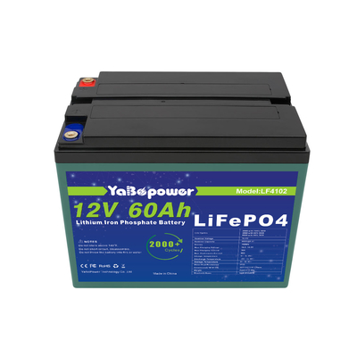 ডিপ সাইকেল Lifepo4 ব্যাটারি 72v 60ah 12v 60ah 40ah 80ah সৌরজগত