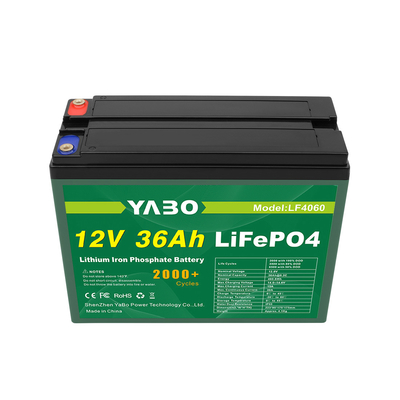 32700 12v 36ah ডিপ সাইকেল লাইফপো4 ব্যাটারি রিচার্জেবল