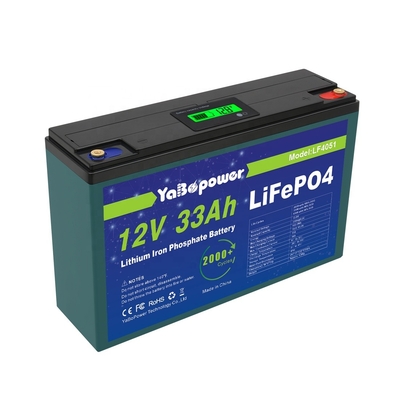 33Ah 12V Lifepo4 ব্যাটারি লিথিয়াম আয়রন ফসফেট ব্যাটারি 32700