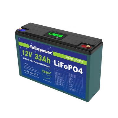33Ah 12V Lifepo4 ব্যাটারি লিথিয়াম আয়রন ফসফেট ব্যাটারি 32700