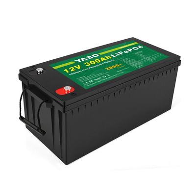 দীর্ঘ জীবনকাল 12v 300Ah ডিসচার্জ কারেন্ট লাইফপো4 ব্যাটারি বিশিষ্ট ক্ষমতা সহ