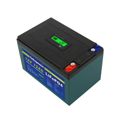 হট সেল ফ্যাক্টরি কাস্টমাইজড 12v 12Ah ডিসচার্জ কারেন্ট 6A Lifepo4 ব্যাটারি বিশিষ্ট ক্ষমতা সহ