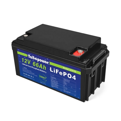 Lifepo4 12v 66Ah 50 Ah 12 ভোল্ট লিথিয়াম আয়রন ফসফেট ব্যাটারি বক্স