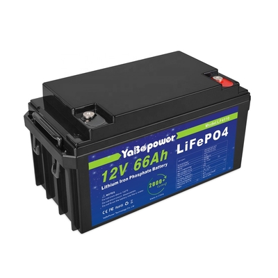 Lifepo4 12v 66Ah 50 Ah 12 ভোল্ট লিথিয়াম আয়রন ফসফেট ব্যাটারি বক্স