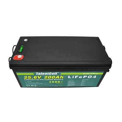 BMS 24V Lifepo4 ব্যাটারি সার্টিফিকেশন UN38.3 200Ah 180Ah 300Ah 25.6V ডিপ সাইকেল