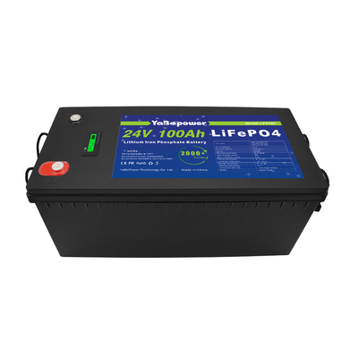 ডিপ সাইকেল RV Lifepo4 ব্যাটারি 120ah 100ah 40ah 24v লিথিয়াম সোলার সিস্টেমের জন্য