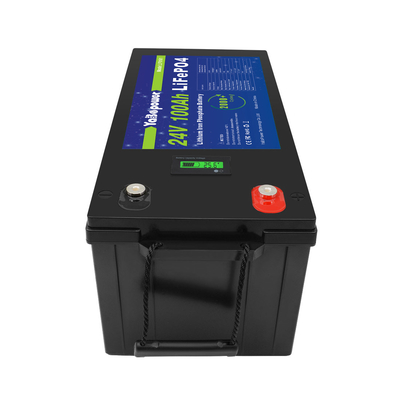 ডিপ সাইকেল RV Lifepo4 ব্যাটারি 120ah 100ah 40ah 24v লিথিয়াম সোলার সিস্টেমের জন্য