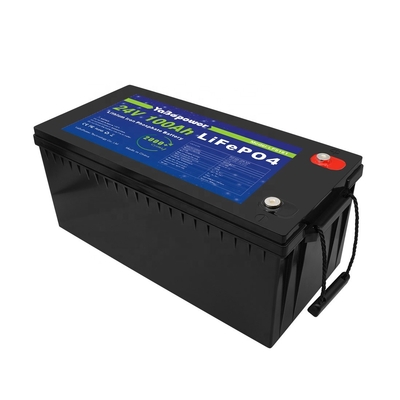 24v Lifepo4 সোলার ব্যাটারি রিচার্জেবল 150Ah 200Ah 100Ah লিথিয়াম আয়ন