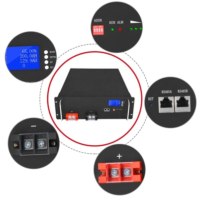 48v 100 Amp ঘন্টা Lifepo4 ব্যাটারি ডিপ সাইকেল 4000 সোলার পাওয়ার ওয়াল স্টোরেজ সিস্টেম