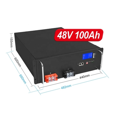 48v 100 Amp ঘন্টা Lifepo4 ব্যাটারি ডিপ সাইকেল 4000 সোলার পাওয়ার ওয়াল স্টোরেজ সিস্টেম