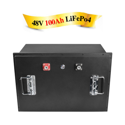 48v 100ah Lifepo4 ব্যাটারি ওয়াটারপ্রুফ M8 টার্মিনাল