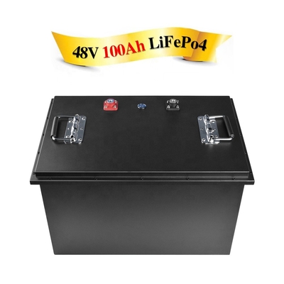 48v 51.2V 100AH ​​ওয়াটারপ্রুফ Lifepo4 ব্যাটারি ইলেকট্রিক সাইকেল লিথিয়াম আয়ন সোলার