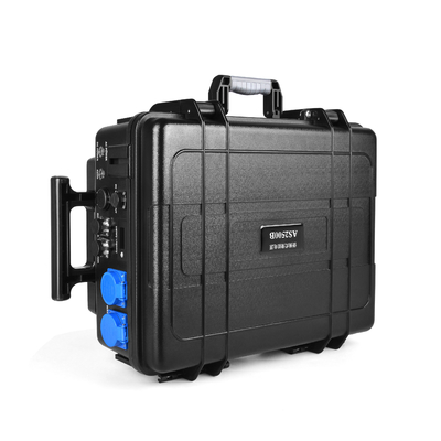 Lifepo4 ব্যাটারি 110v 220v 2500w সহ লিথিয়াম পোর্টেবল পাওয়ার স্টেশন চার্জ করা হচ্ছে