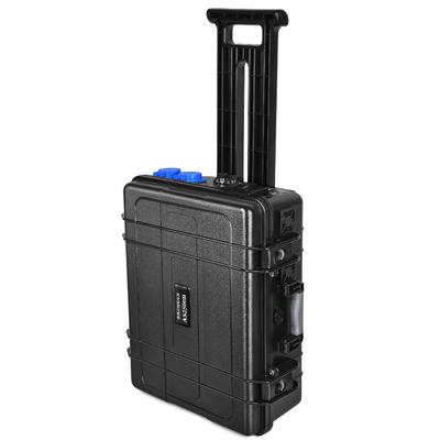 Lifepo4 ব্যাটারি 110v 220v 2500w সহ লিথিয়াম পোর্টেবল পাওয়ার স্টেশন চার্জ করা হচ্ছে