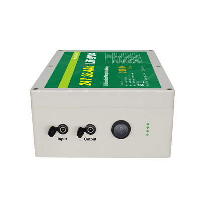 সৌর প্যানেল UPS লিথিয়াম আয়নের জন্য 26.4Ah 25.6v Lifepo4 ব্যাটারি প্যাক ডিপ সাইকেল