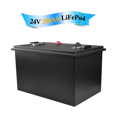 লিথিয়াম আয়ন 24V Lifepo4 ব্যাটারি 200Ah 200 Amp ঘন্টা