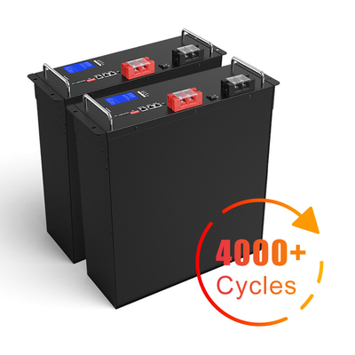 রিচার্জেবল LiFePO4 লিথিয়াম আয়ন ব্যাটারি সেল 48V 100Ah LiFePO4 ব্যাটারি প্যাক