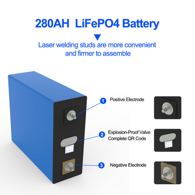3.2V 280AH লিথিয়াম আয়রন ফসফেট ব্যাটারি সেল - উচ্চ ক্ষমতা এবং দীর্ঘস্থায়ী শক্তি সমাধান