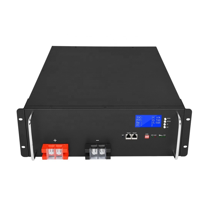ইলেকট্রিক বাইক BMS স্মার্ট 100Ah YB-LF51100 এর জন্য ডিপ সাইকেল 48V Lifepo4 ব্যাটারি