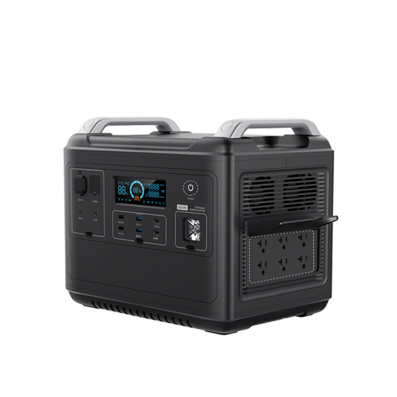 Ups লিথিয়াম পোর্টেবল পাওয়ার স্টেশন Lifepo4 Solar 2000W 1000 Watt দ্বিমুখী দ্রুত